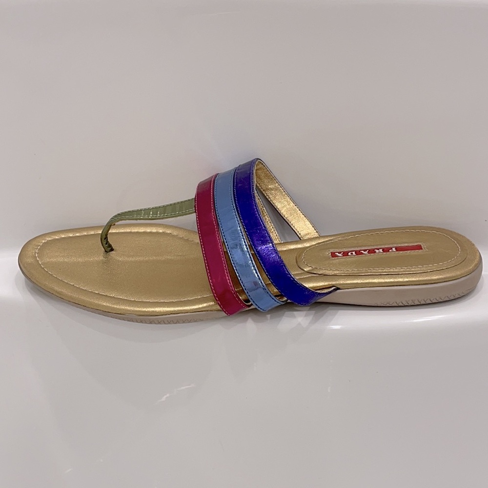 Prada Thong Sandals Size 39.5